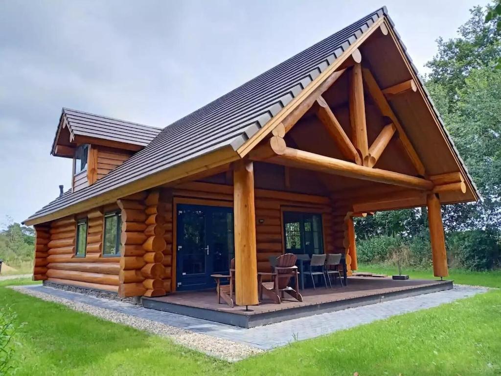 Unieke Houten Villa Met Sauna In Twente - 5P Den Ham 外观 照片