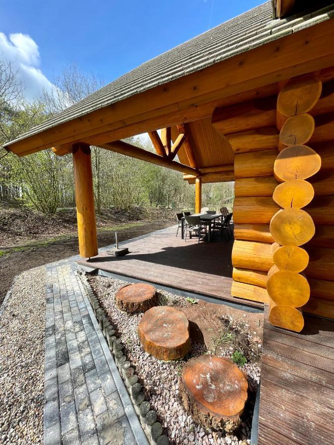 Unieke Houten Villa Met Sauna In Twente - 5P Den Ham 外观 照片