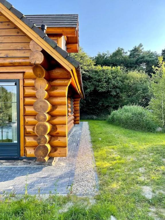 Unieke Houten Villa Met Sauna In Twente - 5P Den Ham 外观 照片