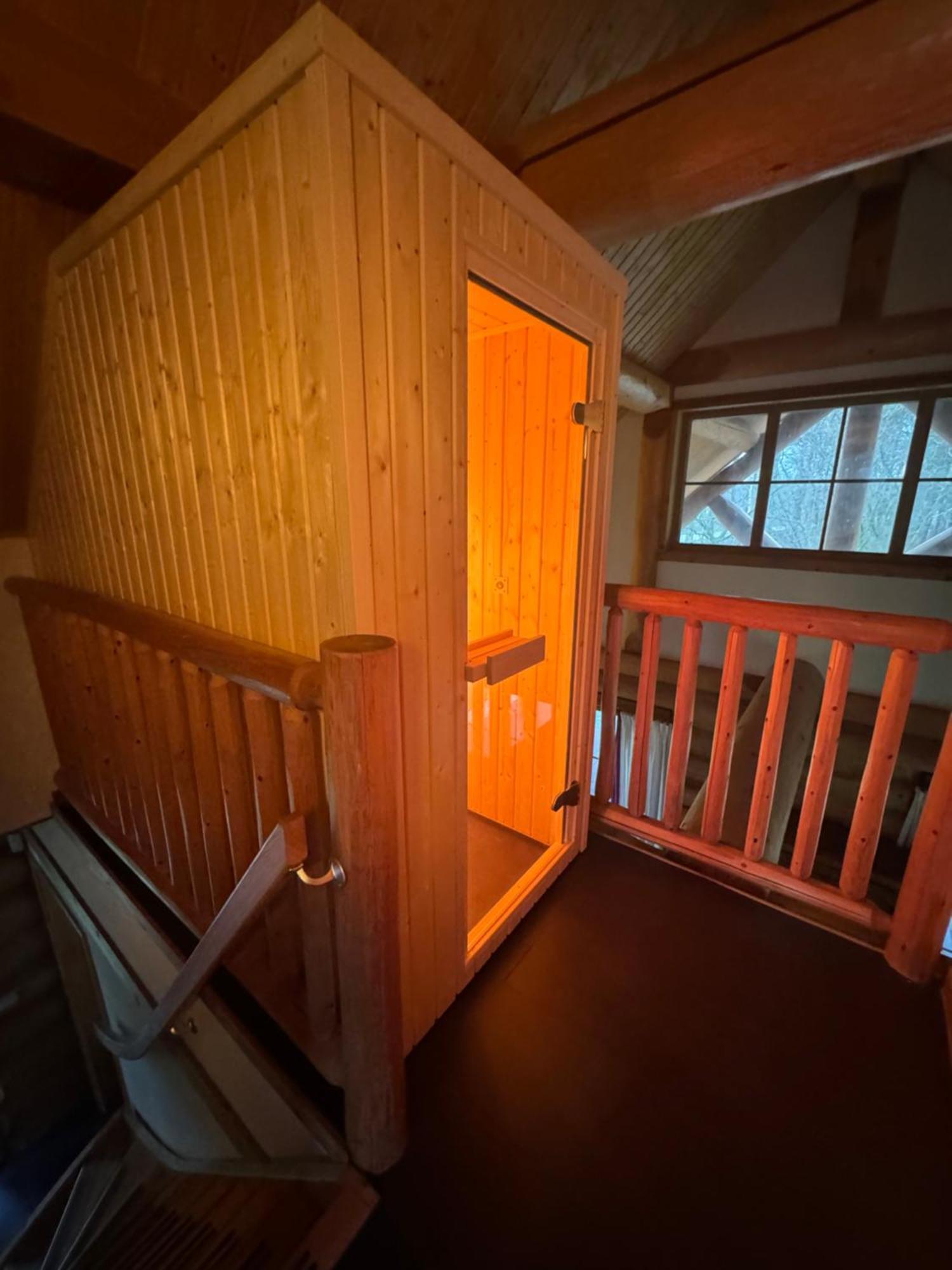 Unieke Houten Villa Met Sauna In Twente - 5P Den Ham 外观 照片