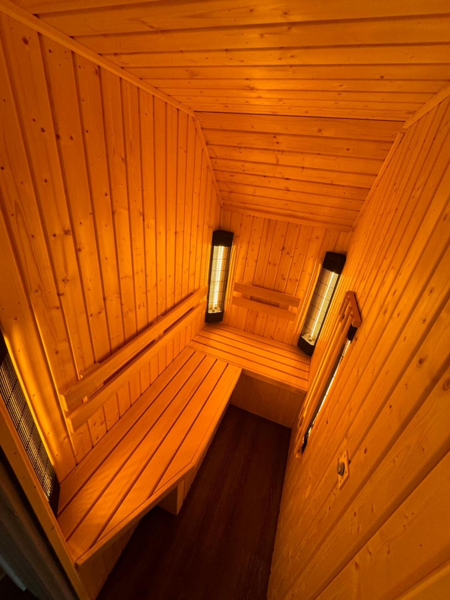 Unieke Houten Villa Met Sauna In Twente - 5P Den Ham 外观 照片